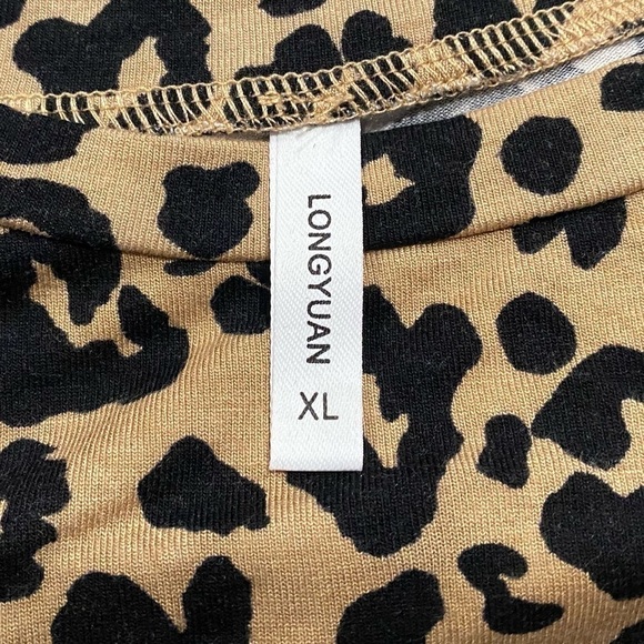 Longyuan Animal Print Teeshirt Size XL - Picture 6 of 9